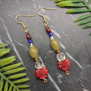 Handmade Beaded Earrings From The Prosperity Collection