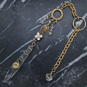 Unique Gold Spiral Pendulum