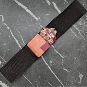 Vintage Art Deco Belt Buckle Choker Necklace