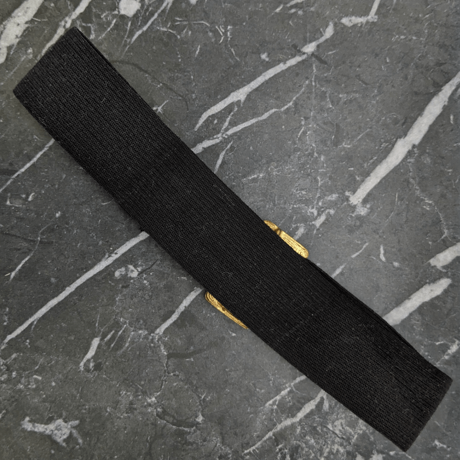 Art Deco Style Vintage Belt Buckle Choker - Image 7