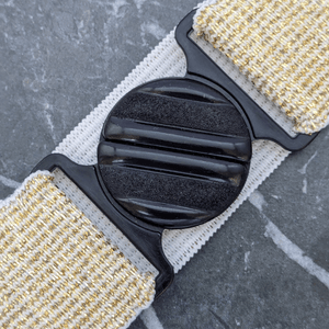 Vintage 80s Belt Buckle Choker