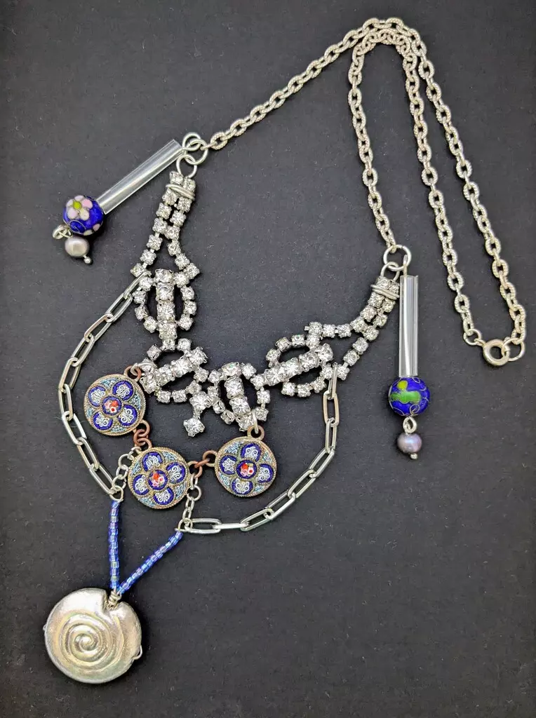 Reborn One of a Kind Statement Necklace
