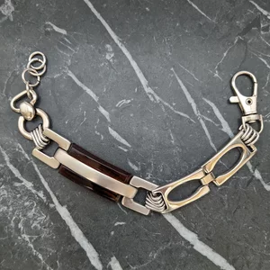 Upcycled Vintage Belt Buckle Bracelet